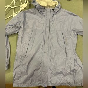 MARMOT WOMEN’S LIGHT PURPLE RAINCOAT SIZE LARGE
